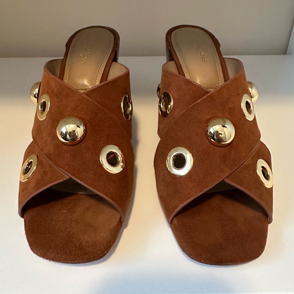 Michael Kors Collection Brianna Suede Mule - Picture 2 of 9